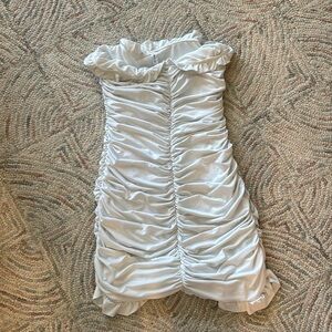 Lucy in the sky rouche dress size large